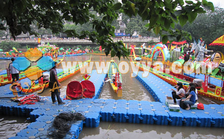 Boat dock in Foshan